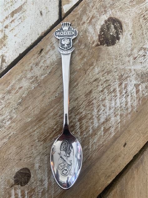 vintage rolex spoon|Rolex spoons worth money.